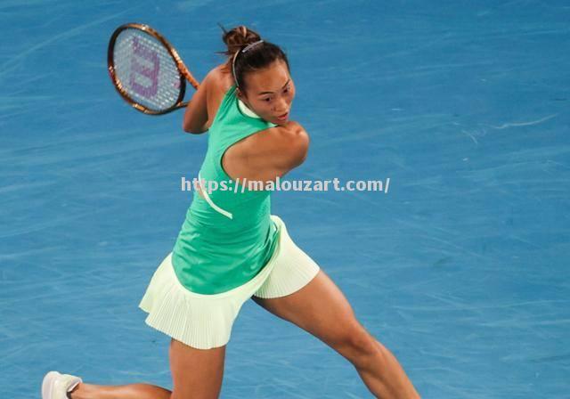 强手如林的半决赛中，运动员实力碾压对手晋级